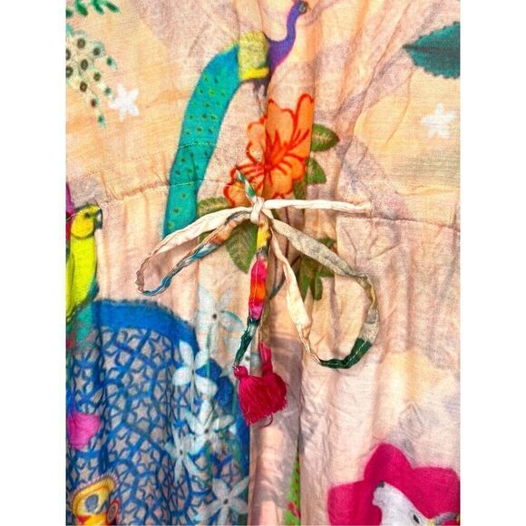 The Boozy Button Multicolored Tunic Lightweight Top Women’s OS - Picture 3 of 5